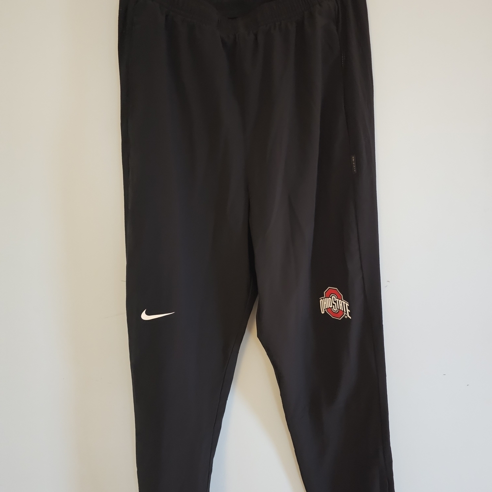 The Ohio State Nike Dri Fit Black Track‎ Pants Size Medium